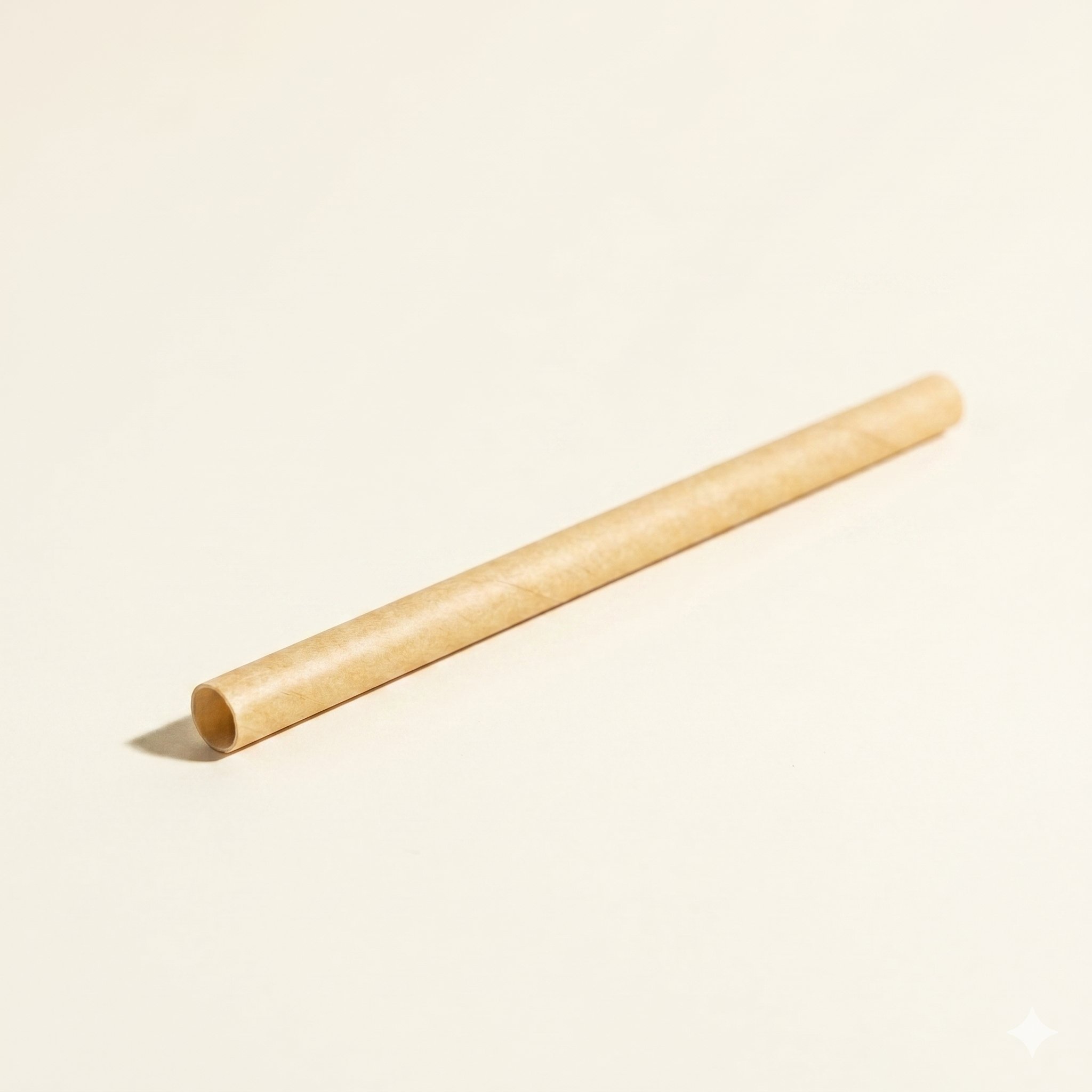 Single sugarcane straw